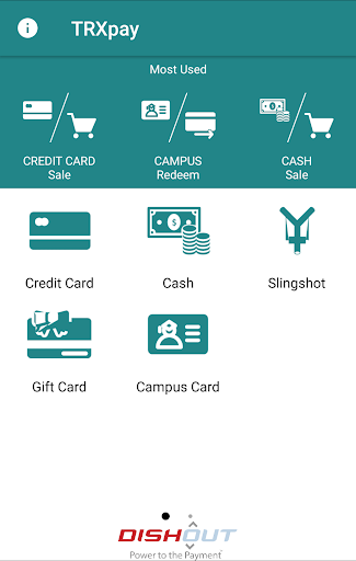 Android application TRXpay screenshort