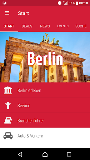 Android application Berlin, die Hauptstadt App screenshort