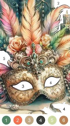 Princess Dress Coloring Game - Screenshot 3