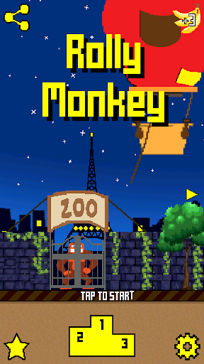 Android application Rolly Monkey screenshort