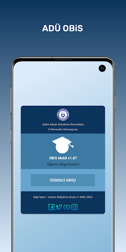 Android application ADÜ OBiS screenshort
