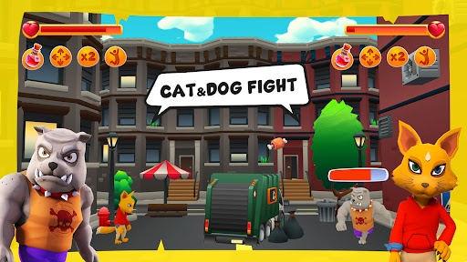 Animals Fight : Cat and Dog Screen 3