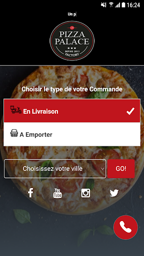 Android application Pizza Palace Saint-Nicolas screenshort