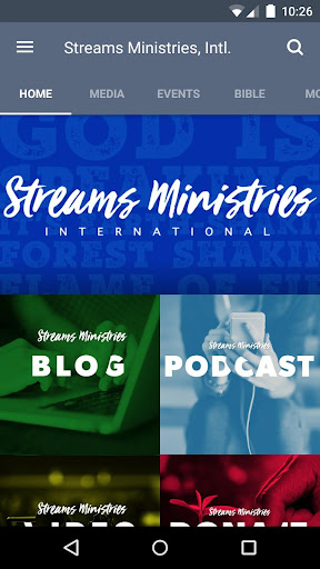 Screenshot of Streams Ministries, Intl.