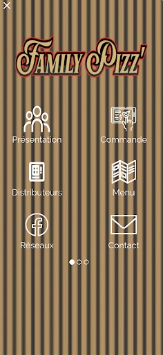Android application Family Pizz' screenshort