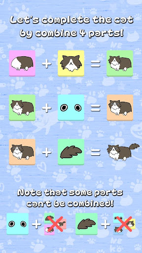 combine cats puzzle miatch! Screen 2