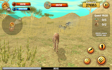 Wild Cheetah Sim 3Dのおすすめ画像4