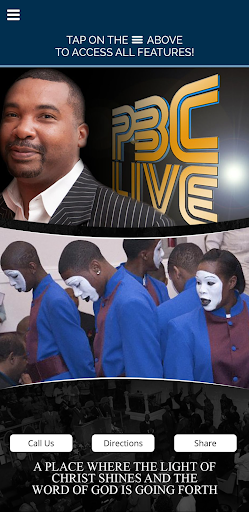 Android application PBCLive screenshort
