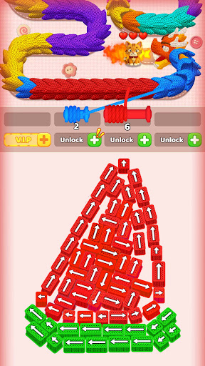 Пряжа Удар - Wool Car Jam screenshot 5