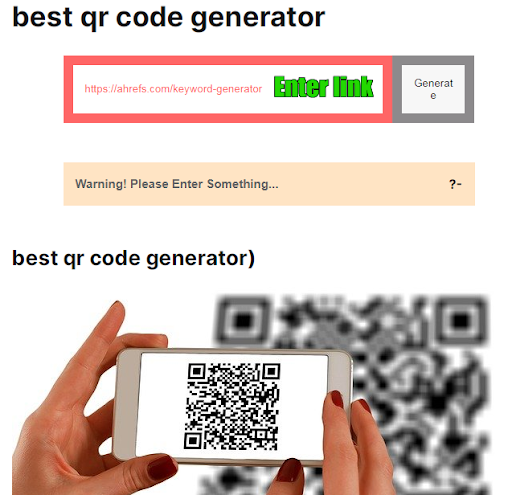 best qr code generator Screen 2