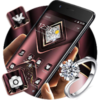 Carmine Velvet Glitter Diamond Theme