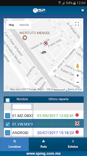 SP Monitoreo Screen 2