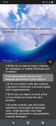 Versículos Sortidos - Bíblia Screen 3