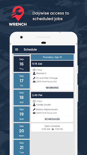 Android application Automotive Technician App screenshort