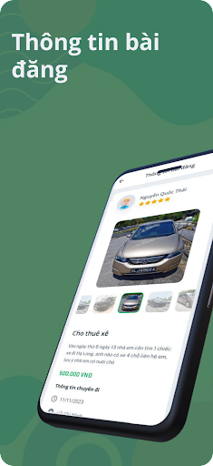 XẾ ƠI! Thuê Xế phù hợp với bạn Screen 2