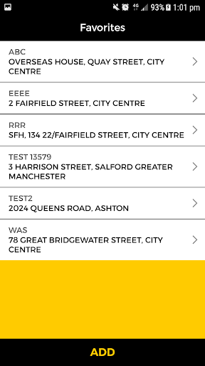 Mantax Taxis Screen 3