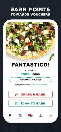 Panarottis: Takeaway & Rewards Screen 2