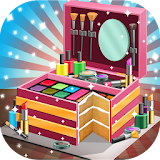 Cosmetic Box Cake factory  -  Makeup bakery icon