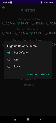 Temporizador Pomodoro
