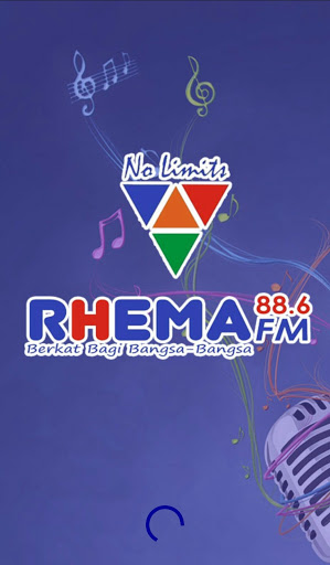 Android application 88.6 FM Rhema Radio Semarang screenshort