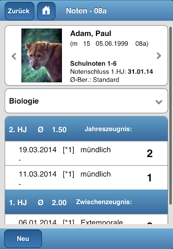 Schulfix Screen 2