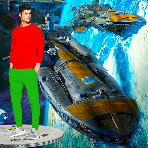 Spaceship Photo Editor -Frames