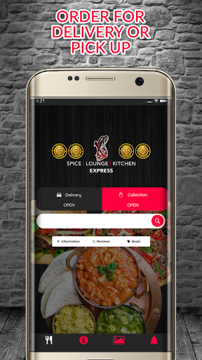 Android application Spice Lounge Kitchen Express screenshort