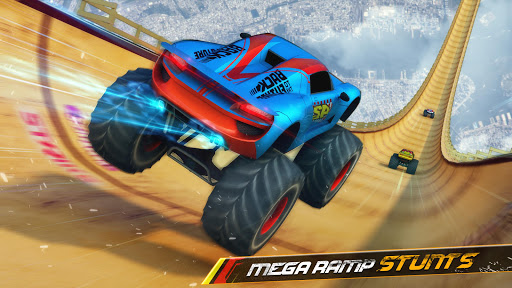 Monster Truck Mega Ramp androidhappy screenshots 1