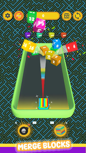 2048 Cubes Strategy Game