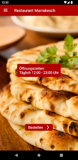 Android application Restaurant Marrakesch screenshort