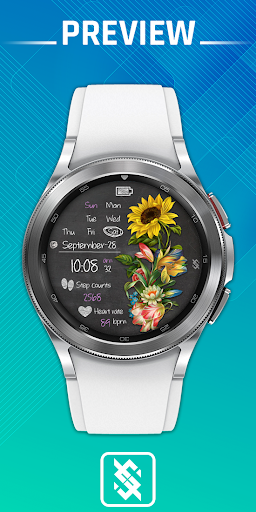 Android application BFF8- Blackboard Art Sunflower screenshort