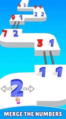 Game screenshot Number Run Merge: Running Game mod apk