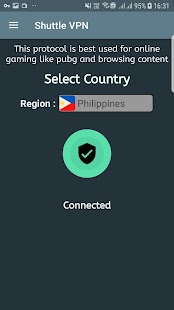 VPN Shuttle: Fast & Secure VPN Screenshot