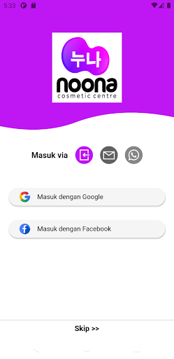 Android application Noona Cosmetic screenshort