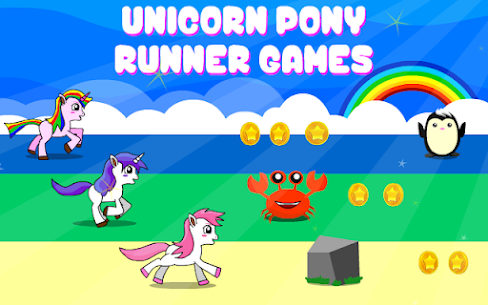 Unicorn Pony Runner Games Kids 1