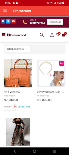 Cromemart Marketplace Screen 3