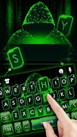 screenshot of Matrix Hacker Keyboard Background
