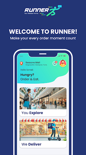 Android application Runner screenshort