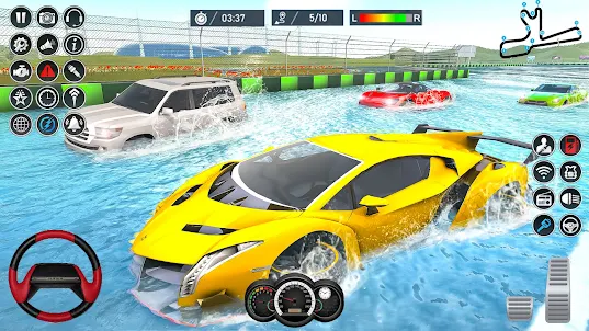 Aqua surfer: water car racing