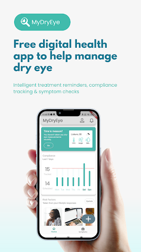 Android application MyDryEye screenshort