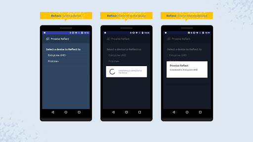 Android application Prowise Reflect screenshort