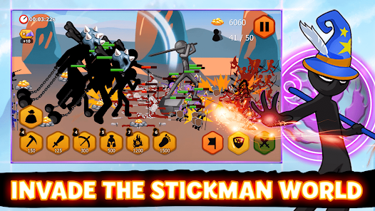 Stickman Battle 2021: Stick Fight War
