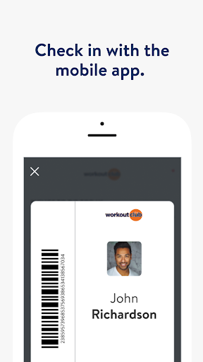 The Workout Club App Screen 3