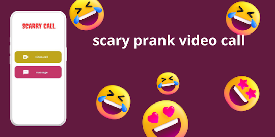 Scarry prank video call