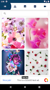Natural Flowers Wallpaper