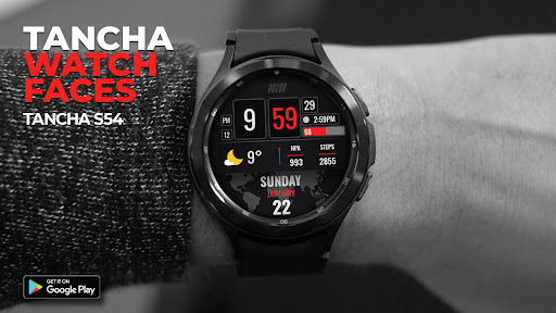 Tancha S54 Digital Watch Face Screen 2