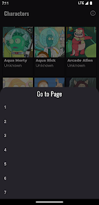 Captura 5 Rick and Morty Characters App android
