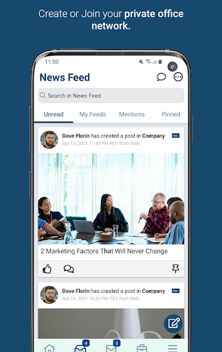 Android application Millennium CARES Hub screenshort