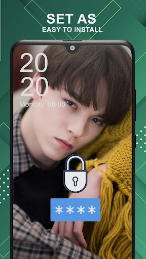 Seventeen Wallpaper Material