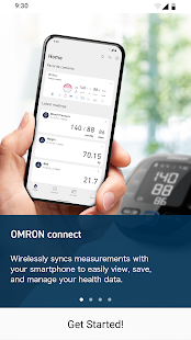 OMRON connect Screenshot